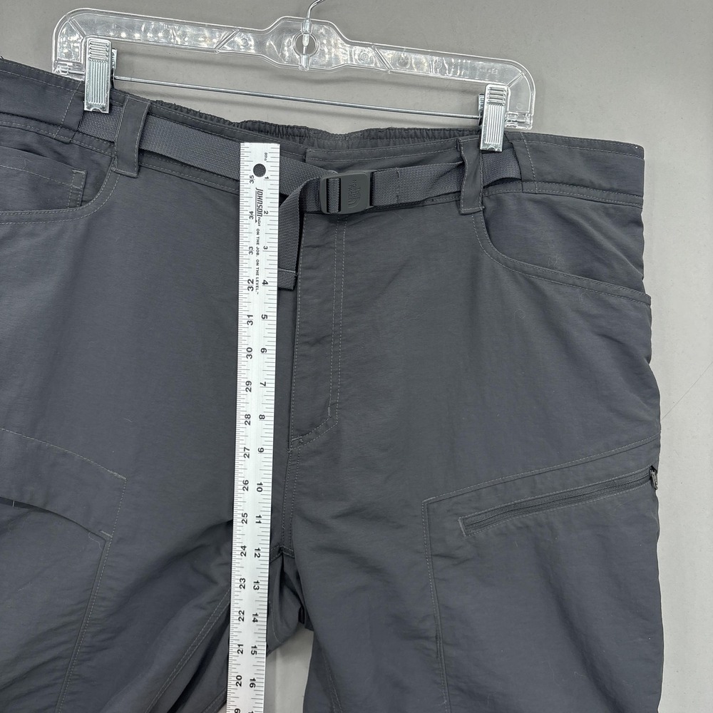 The North Face Pants Mens 40x32 Gray Paramount Convertible Cargo Outdoor Hiking - Picture 5 of 16